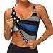 American Thin Blue Line Flag Print Lightweight Trendy Women Sports Vest Yoga Workout Running Vests All Seasons