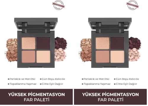 Expressive Harmony Eyeshadow Palette 804 Harmony Of Colors (2 paketi)