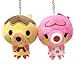 Peluches Llavero Pulpo Zucker Marina Cosplay Mini muñecos de Peluche Lindo Llavero Colgante del Bolso del Kawaii Llavero Regalo Juguete (Color : 2Pcs)