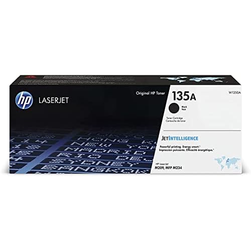 HP 135A Black Original LaserJet Toner Cartridge (W1350A)