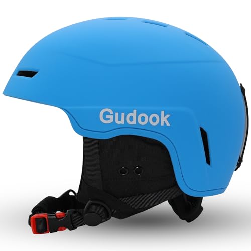 Gudook Casque de ski pour homme et femme - Casque de sport de neige pour ski/snowboard - Avec système de ventilation - Casque de neige pour adultes et...