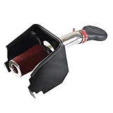 Performance Cold Air Intake Kit With Filter For Dodge 1994-2001 Ram 1500 & 1994-2002 Ram 2500 V8 (Red)