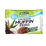 why nature low sugar muffin zero - muffin proteici senza glutine - snack proteici - gusto cocco e cioccolato - 27 gr