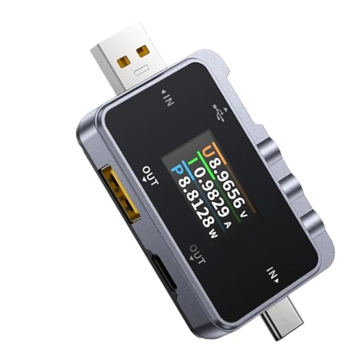 Ampèremètre voltmètre de précision et contrôleur de chargeur USB pour batterie