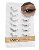 Fairy Strip Lashes That Look Like Extensions Clear Band False Eyelashes Natural Look 3D Volume Lashe
