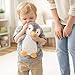 WEIGEDU King Penguin Stuffed Animals with Embroidered Eyes, Baby Penguin Plush Toys for Boy Girl Kids Birthday Christmas Bedtime Gifts, 12 inches