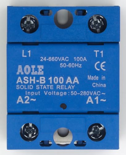 Relais Statique monophasé ASH-B-100AA 100A 660V CA - 3
