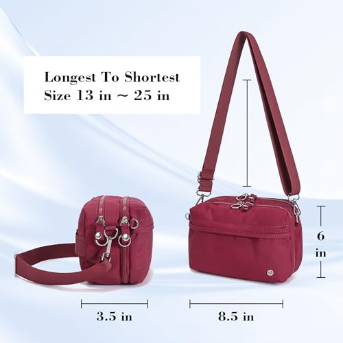 Image of NEICOA Small Crossbody Bag for Travel Women Anti Theft Shoulder Bags