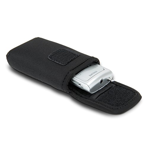 Usa Gear Am Fm Portable Radio Case - Personal Radio Travel Pouch With Belt Loop, Carabiner Clip - Compatible With C. Crane Cc Pocket Am Fm, Retekess V115, Btech Mpr-Af1, And More (Black) #TOP1