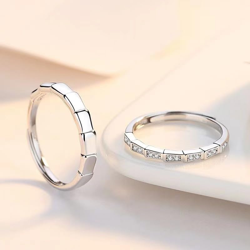 Lover Rings Cosplay Unisex Adjustable Opening Couple Ring Set Jewelry Accessories Gifts4