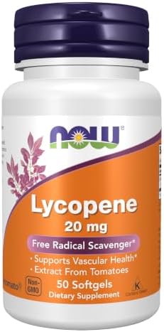 NOW Foods Lycopene, 50 Softgels / 20mg