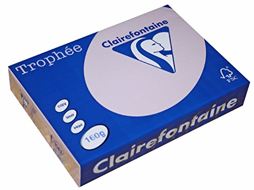 Clairefontaine Trophée 1043 Ramette de 250 feuilles papier 160 g Format A4 Lilas