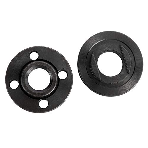 Werkweit Grinder Angle Spanner Wrench Flange Nut Kit, 1Pcs Angle Grinder Flange Wrench And 6Pcs Flange Nuts, Compatible With Dewalt Bosch Black Decker Ryobi Makita(4.5" 5" 5/8-11) #TOP4