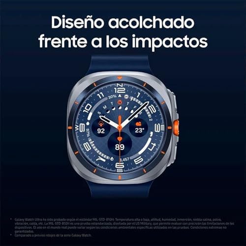 Samsung Galaxy Watch Ultra (2025) (Bluetooth Version, 64GB, 47mm) AI Powered Smartwatch, GPS, Fitness and Sleep Tracking, 10ATM Water Resistant, Long Battery Life - Titanium Blue (Renewed) - View 8