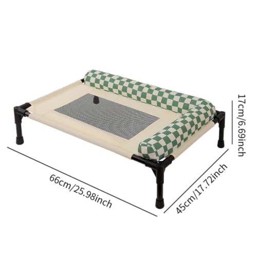Lit surélevé pour chien M et chat niche confortable extérieur - 3