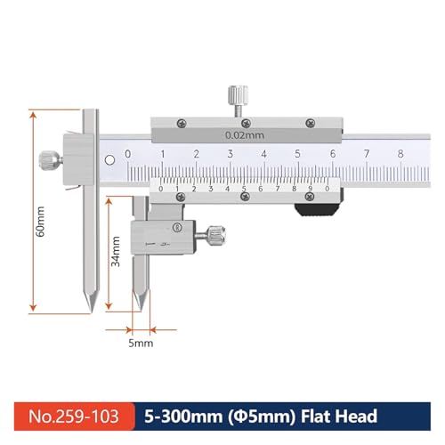 Calibrador Vernier 150 mm Acero Inoxidable miniatura 2