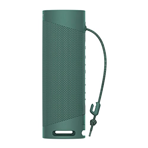 Sony Srsxb23 Extra Bass Bluetooth Wireless Portable Speaker (Green) Stereo Pair With Knox Gear Hardshell Travel And Protective Cases And Kratos 18W Pd Two-Port Power Adapter Bundle (5 Items) #TOP4