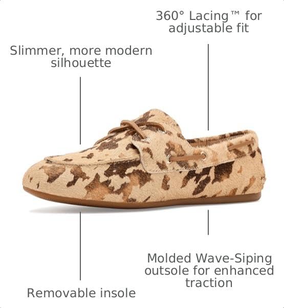 Image of Sperry Women's Slimboat Leather Boat Shoe