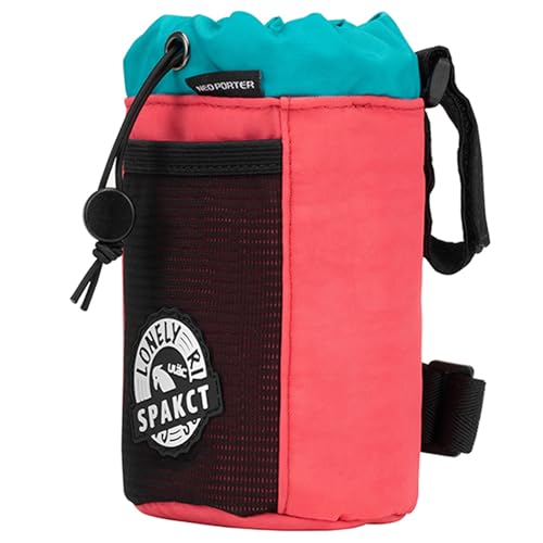 YSUJUAN Universal Bike Cup Holder Water Bottle Holder, Bike Handlebar Bag Stem Bag Feed Bag, Easy...