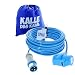 Produktbild CEE-Verlängerung 230V H07BQ-F 3G 2,5 mm² 25 m Vollpur-Premium-Leitung mit Winkelkupplung vonKALLE DAS Kabel fürIndustrie BAU Boot Womo Camping