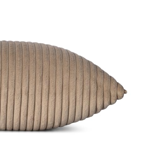 Image of Wakefit Designer Cushion Cover | 16x16 inch | Super Soft Durable Fabric | Machine Washable | Pack of 1 | Aura Almond Cream