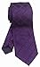 Plum Purple Holiday Gift Neckties Check Silk Tie Berry Purple Fitness Dating For Men Youth Boy