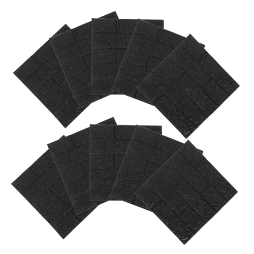 SEWACC 10 Piezas Tapiz de Autoadhesivo de Vinilo Texturizado para Paredes de Salón Cocina y Oficina Aplicación y Decoración