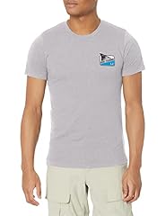 Red Fin Badge - Overcast Grey Heather