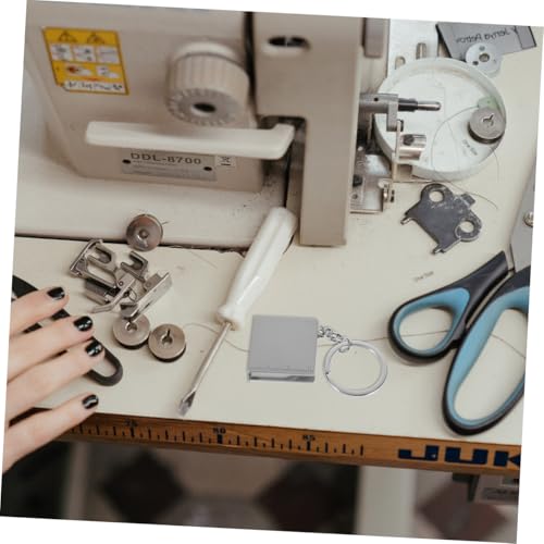 DOITOOL cinta métrica retráctil portátil en llavero miniatura 6