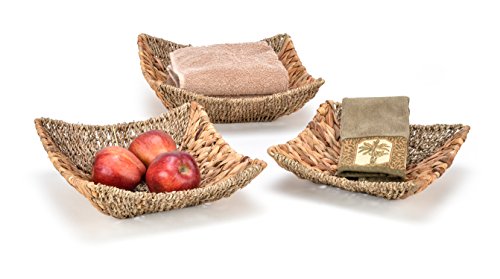 Trademark Innovations Modern Basket, 3 Piece #TOP1