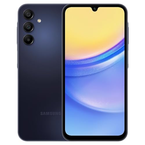SAMSUNG Galaxy A15 5G Dual SIM (128GB, 2024) 6.5″ 90Hz AMOLED, 50MP Camera, 4G Volte (Fully Unlocked International Model)