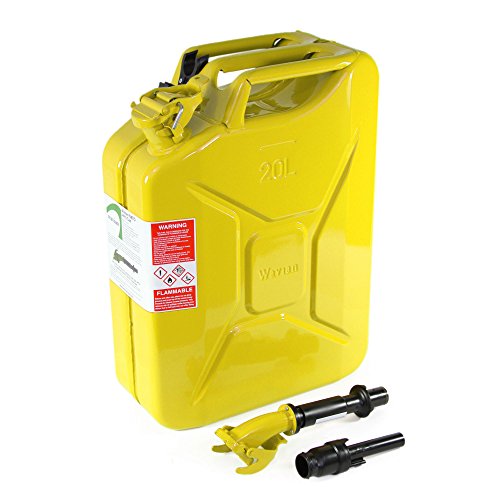 Wavian Jc0020Yvs Authentic Nato Jerry Fuel Can And Spout System Yellow (20 Litre) #TOP1