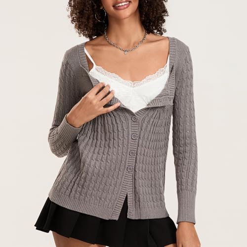 Womens Y2k Knit Sweater Balletcore Fairy Grunge Harajuku Preppy Solid Pullover Top Vintage Long Sleeve Shirt3