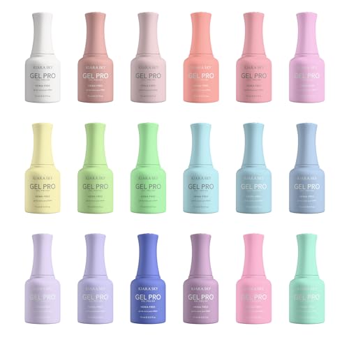 KIARA SKY Gel Pro HEMA-FREE Gel Nail Polish Collection, 18