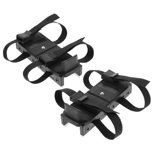 Holibanna 1Pair Ice Skates with Fixing Straps Stable Dual Blade Design for Beginners Ice Skating Training Aid for Outdoor Rinks and Winter Fun