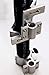 FLAG AND WIND SOCK POLE MOUNT FOR RV LADDERS - ADJUSTABLE