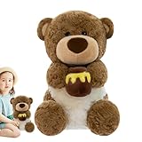 Fusion de chaleur et de charme : l'ours en peluche présente un design de pot unique qui améliore son charme ludique, apportant chaleur et à n'importe quel environnement tandis que sa forme adorable complète les espaces de vie chaleureux, ce qui le rend idéal pour offrir ou décorer.