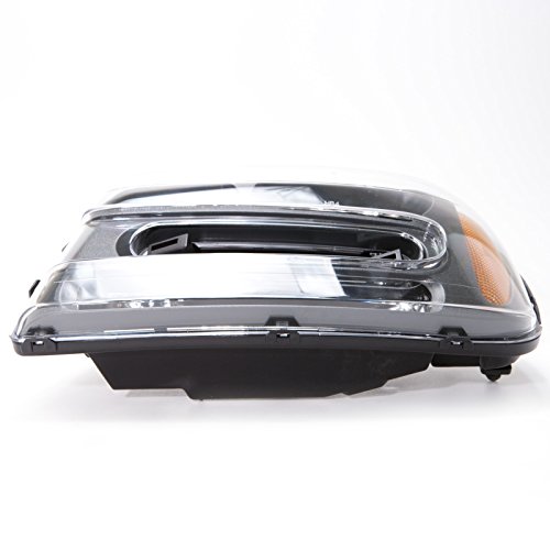 HEADLIGHTSDEPOT Halogen Headlights Compatible With Chevrolet Trailblazer 2002-2009 Includes Left Driver and Right Passenger Side Headlamps - Thumbnail 4
