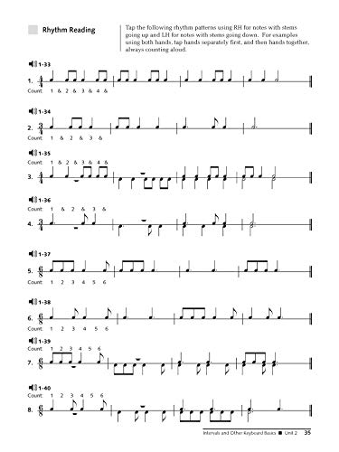 Alfred's Group Piano for Adults Student Book, Bk 1: An Innovative Method Enhanced with Audio and MIDI Files for Practice and Performance (Book & CD-ROM) - Image 8