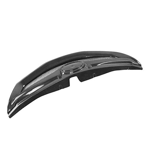 Qiilu Front Upper Grille, Carbon Fiber Front Bumper Grill Mesh Glossy Black Front Grille Mesh Guard Fit For Subaru Impreza Wrx Sti 2008‑2010 #TOP7