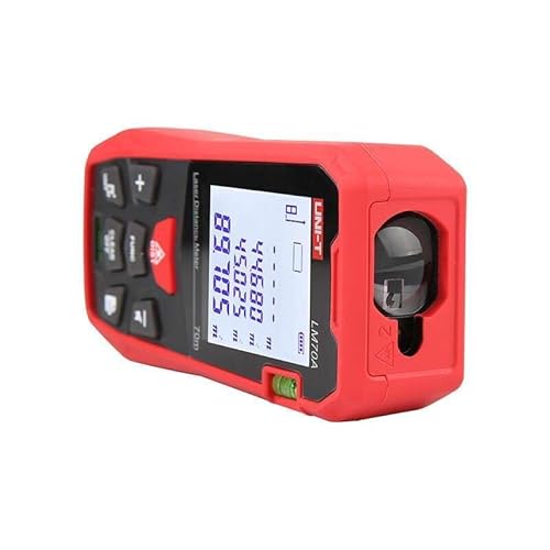 UNI-T Laser Distance Meters Laser Rangefinder LM50A LM70A LM100A LM120A Digital Range Finder Meter Millimeter Accuracy,Measure Area, Volume, Addition, Subtraction (LM70A) - imagen 4