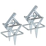 2 Pack Mole Trap Easy to Set, Mole Traps That Kill Best, Reusable Gopher Vole Trap for Lawns(Large)