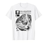 Vintage Horror Art Pit and the Pendulum Edgar Allen Poe T-Shirt