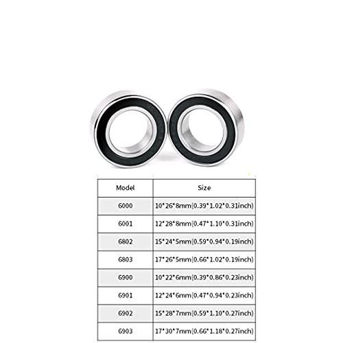 Szblaze High Speed Hybrid Ceramic Bicycle Hub Bearings For Bike Hub (Pack Of 2 Pcs) Suitable For Mtb Mountain Bike Road Bicycle (6803) #TOP2