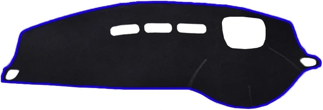 Dashboard Cover Dash For Peugeot 508 508sw 508RXH 2010-2018 2 Layer Car Dashboard Cover Carpet LHD RHD Rug Pad Dashmat Sun Shade DecorationRHD Blue with LCD