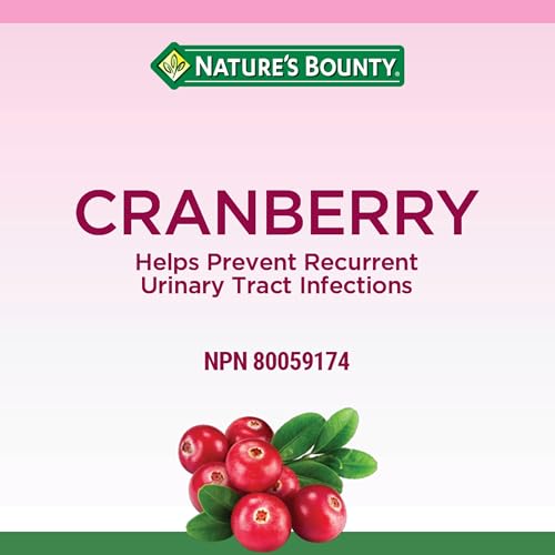 Nature's Bounty Cranberry Gummies Herbal Supplement, Helps Prevent Recurrent UTIs, 60 Gummies, Multi-colored - Image 3