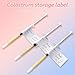Colostrum Collector Kit Include 50pcs 1ml Sealed Breast Milk Collector No Needle Colostrum Syringes 5 Breastmilk Storage Bags and 1 piece 30 ml measuring cup with 50 Stickers