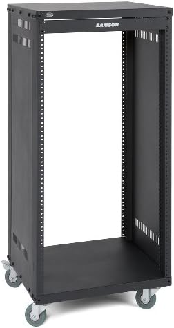 Samson 21U Universal Equipment Rack Stand with Locking Caster Wheels (SASRK21)