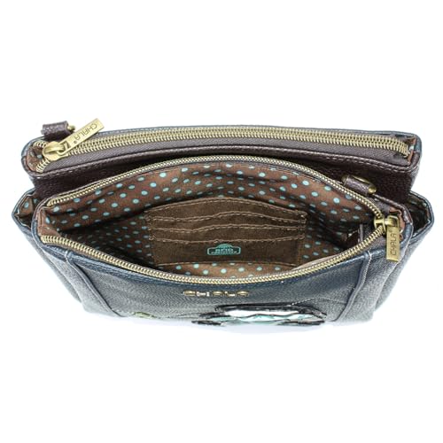 Image of CHALA Merry Messenger RFID Protected Women Faux Leather Shoulder Purse with Adjustable Crossbody Strap | RFID Protected