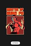 fußmatte outdoor  Master Of Kung Fu Notebook: Matte Finish Cover, Lined College Ruled Paper, 6x9 120 Pages, Planner, Diary, Journal